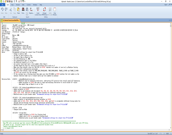 post-processor-alphacam